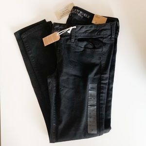 NWT, American Eagle Black Jegging, Size 10 Short